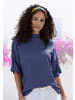 LASCANA Kurzarmshirt in rosé, blau