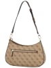 Guess Handtasche Noelle II Top Zip SHB 72180 Logo in Latte/Brown