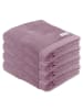 Tom Tailor Handtuch 4er Pack in Mauve