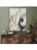 OnlyWow Akustibild Abstrakte Kunst weiß gold