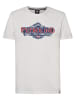 Petrol Industries T-Shirt mit Aufdruck Mariner in Weiß