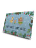 Mr. & Mrs. Panda Tee Adventskalender Waldtiere Aloha mit Spruch in Eisblau