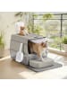 Feandrea Katzentoilette Boxal in Kaffeebraun - (B)60 x (H)38 x (T)40 cm