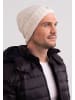 CASH-MERE.CH Bio Rib Mütze in Weiss