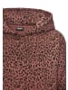 Buffalo Kapuzenpullover in braun leo