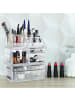 relaxdays Makeup Organizer in Transparent