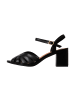 Poti Pati Supermodische Sandalen mit Absatz Schwarz