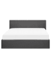 Beliani Doppelbett ORBEY in Grau - (W) 177 x (H) 88 x (L) 212 cm