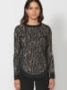 KOROSHI Pullover in schwarz
