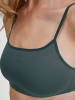 Calida Bustier in deep emerald green