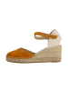 natural world Sandale mit Keilabsatz und Riemen Braun