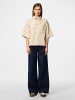 Pieces Jeanshemd in Beige Denim