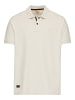 Camel Active Kurzarm Poloshirt aus einem Baumwollmix in Beige