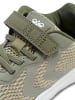 Hummel Klettverschluss Sneaker Actus Lebensstil Kinder in DEEP LICHEN GREEN