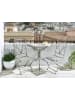 Beliani Gartentisch NURRA  in Grau - (W) 36 x (H) 75 x (L) 80 cm