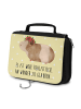 Mr. & Mrs. Panda Kulturtasche Meerschweinchen Weisheit mit Spruch in Gelb Pastell