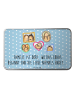 Mr. & Mrs. Panda Keksdose Igel Familie mit Spruch in Blau Pastell