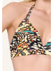 Linga Dore Linga Dore Triangel Bikini top in Butterfly print