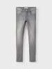 name it Mädchen Skinny Fit Jeanshose in Grau