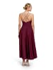 Vera Mont Abendkleid mit Volant in Wild Ruby