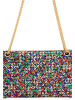 faina Women Minaudière in Rainbow Multicolor