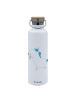 Mr. & Mrs. Panda Sport Trinkflasche Einhorn Blume ohne Spruch in Weiß