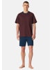 Schiesser Schlafanzug Comfort Essentials in Rot