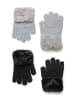 Minoti 2er-Set: Mützen 20glove3 in schwarz