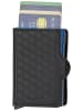 Secrid Geldbörse Twinwallet Optical in Titanium-Blue