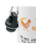 Mr. & Mrs. Panda Kinderflasche Huhn Stolz mit Spruch in Weiß