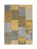 Kayoom Kurzflor Teppich Symphony 160 in gold - rechteckig