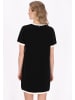 DreiMaster Women Dress in black offwhite