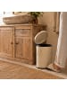 relaxdays Mülleimer in Beige - 20 Liter