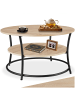 tectake Beistelltisch Cromford 80x46cm