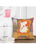 Mr. & Mrs. Panda Kissen 40x40 Einhorn Prinzessin Design ohne Spruch in Weiß