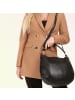 Toscanto Leder Schultertasche Toscanto Tasche schwarz ca. 40cm
