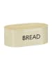 relaxdays Brotkasten in Beige/Natur