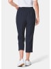 GOLDNER Kurzgröße:  Schlupfhose Martha, bi-elastisch, 3/4 in marine