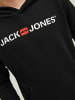 Jack & Jones Hoodie Kapuzen Pullover Sweater Basic JJECORP in Schwarz