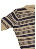 mahisha Damen Strickpullover in Beige Marine
