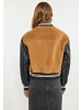 DreiMaster Damen Jacke in Kamel Schwarz