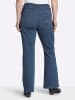 sheego Bootcut-Jeans in blue-stone-washed