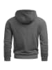 Alessandro Salvarini Hoodie Alessandro Salvarini Herren Hoodie AS291 in Dunkelgrau