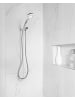 Beliani Wannenarmaturen CHURUN in Silber - (W) 11 x (H) 25 x (L) 3 cm