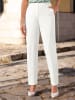 WITT WEIDEN Jersey-Hose in ecru