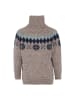 Jalene Damen Sweater in GRAU MELANGE