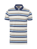 Finshley & Harding Poloshirt in indigo ecru - 0001