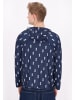 MO Men Jacket in Navy White