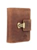 Greenburry Vintage Geldbörse Leder 12,5 cm brown