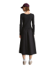 Marc O'Polo DENIM Jerseykleid flared in Schwarz